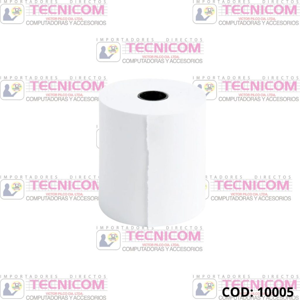 PAPEL BOND ROLLO 75MM