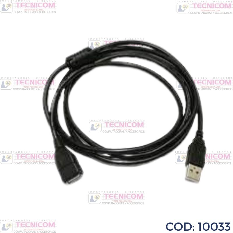 CABLE DE EXTENSION USB 2.0 3 MTROS