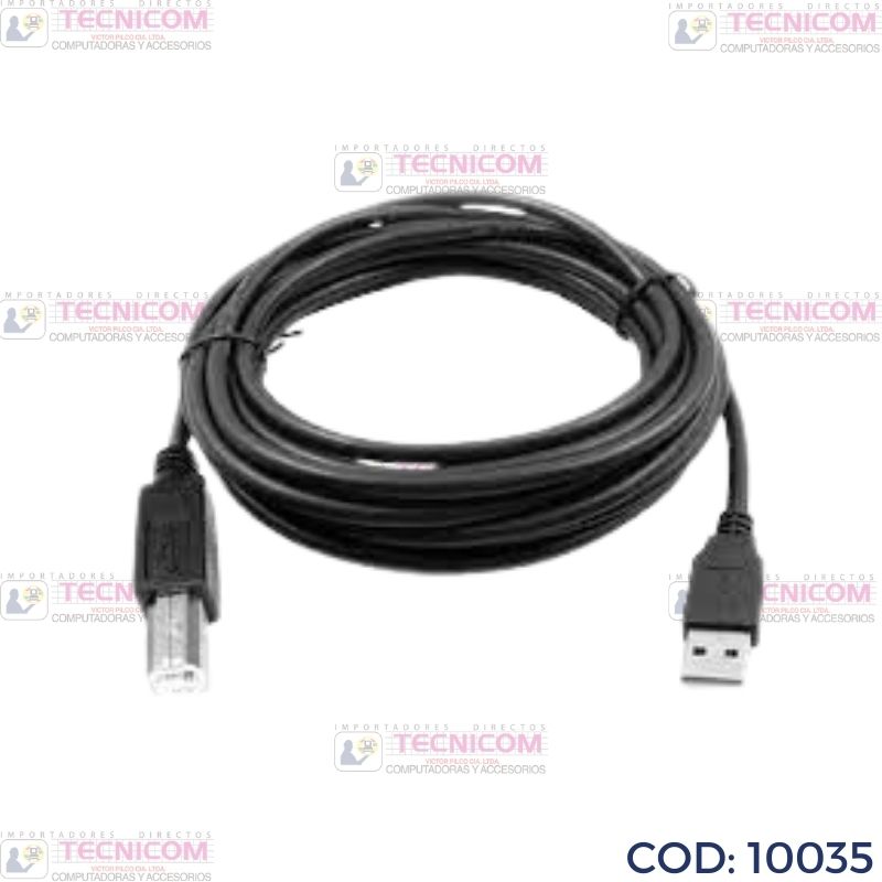 CABLE DE IMPRESORA USB 5 METROS