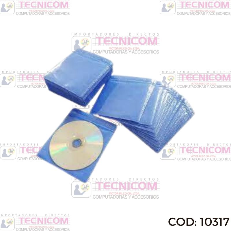 SOBRE PARA CD PLASTICO
