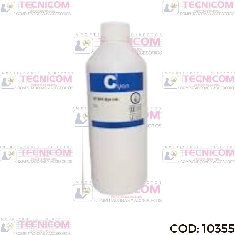 TINTA GENERICA PARA EPSON CYAN LITRO