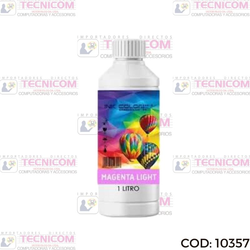 TINTA GENERICA PARA EPSON LIGH MAGENTA LITRO