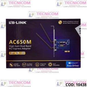 TARJETA DE RED PCI-EXP WIRELESS P650H 650MBPS 2 ANTENAS