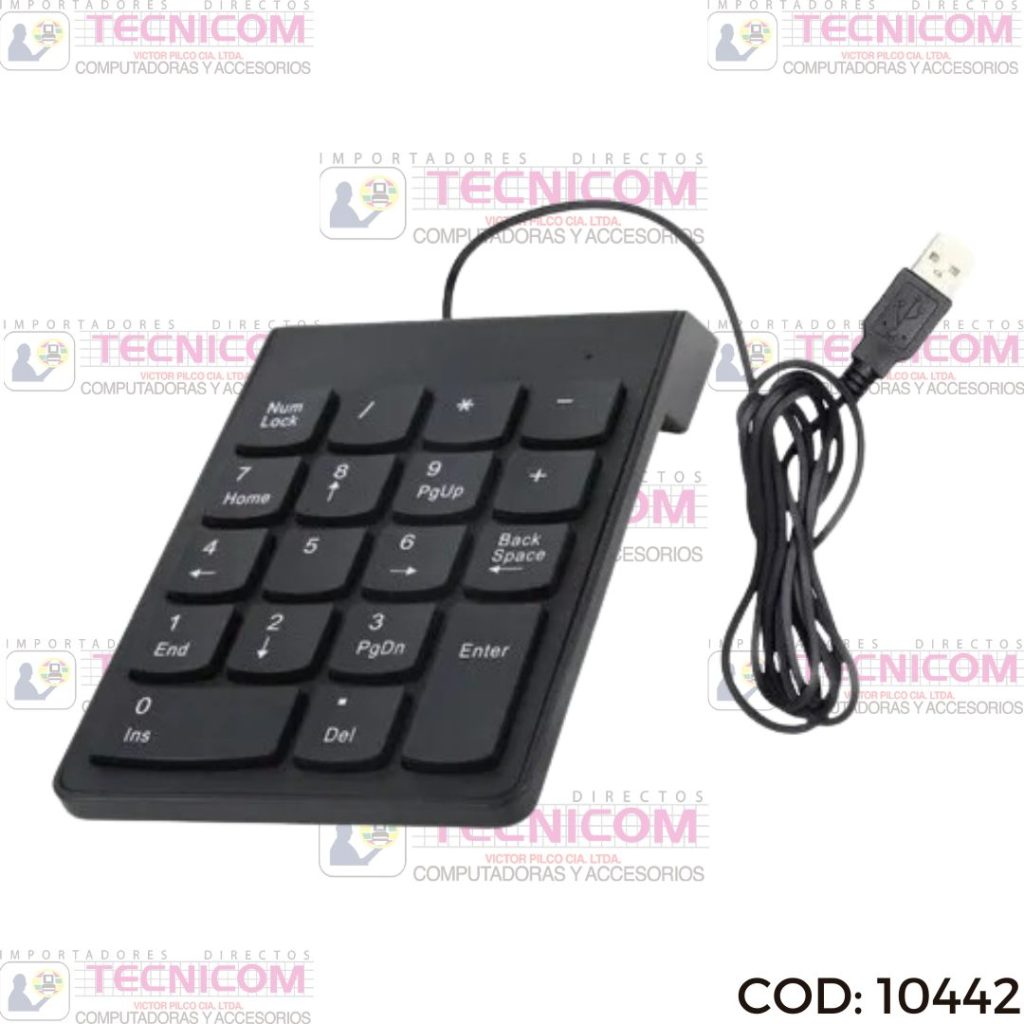 TECLADO NUMERICO USB