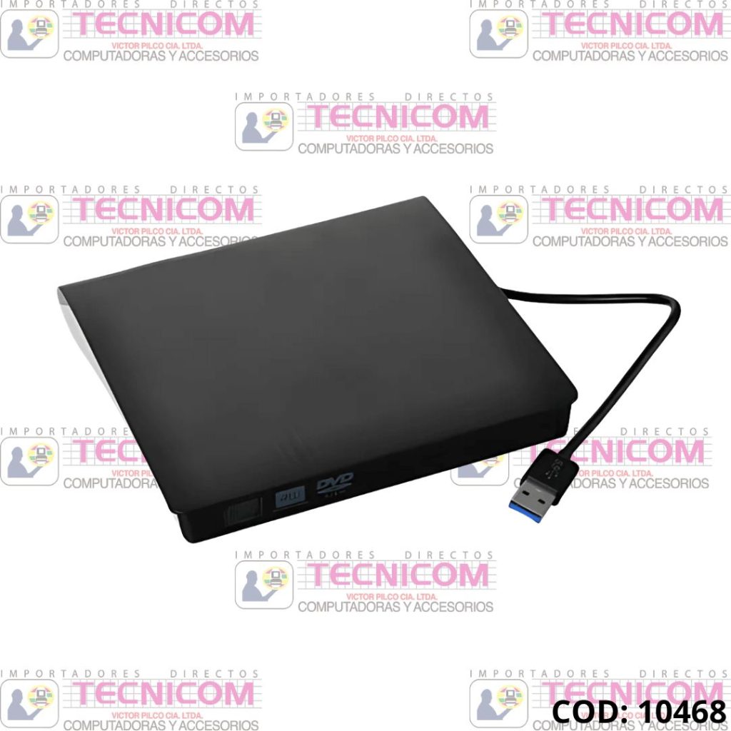 DVD-WRITER EXTERNO USB 3.0 + TIPO-C + HUB USB