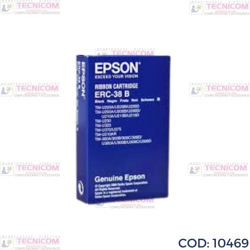 CINTA EPSON ERC-38B PARA TMU-220 S015374