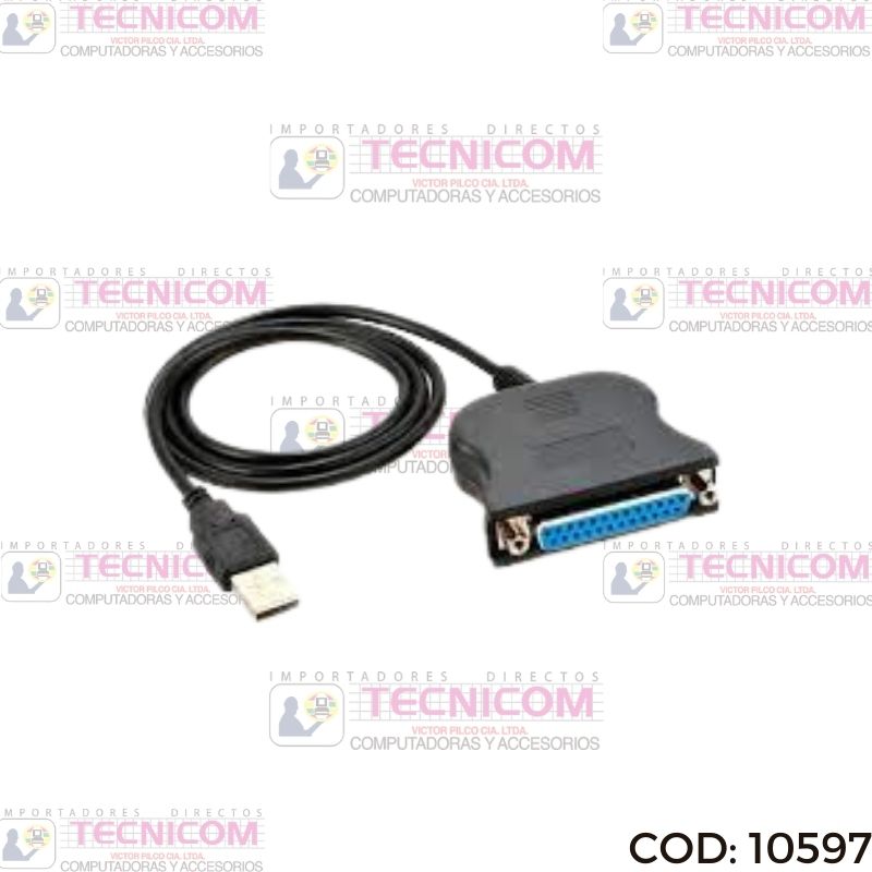 ADAPTADOR USB A PARALELO (CENTRONICS)