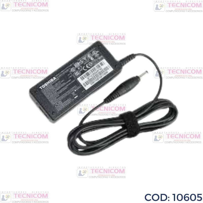 ADAPTADOR DE NOTEBOOK TOSHIBA 19V 3.42A (5.5x2.5)