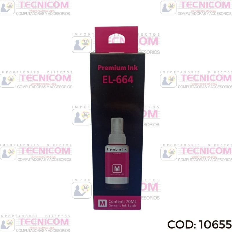 TINTA GENERICA MAGENTA BOTELLA 70ML