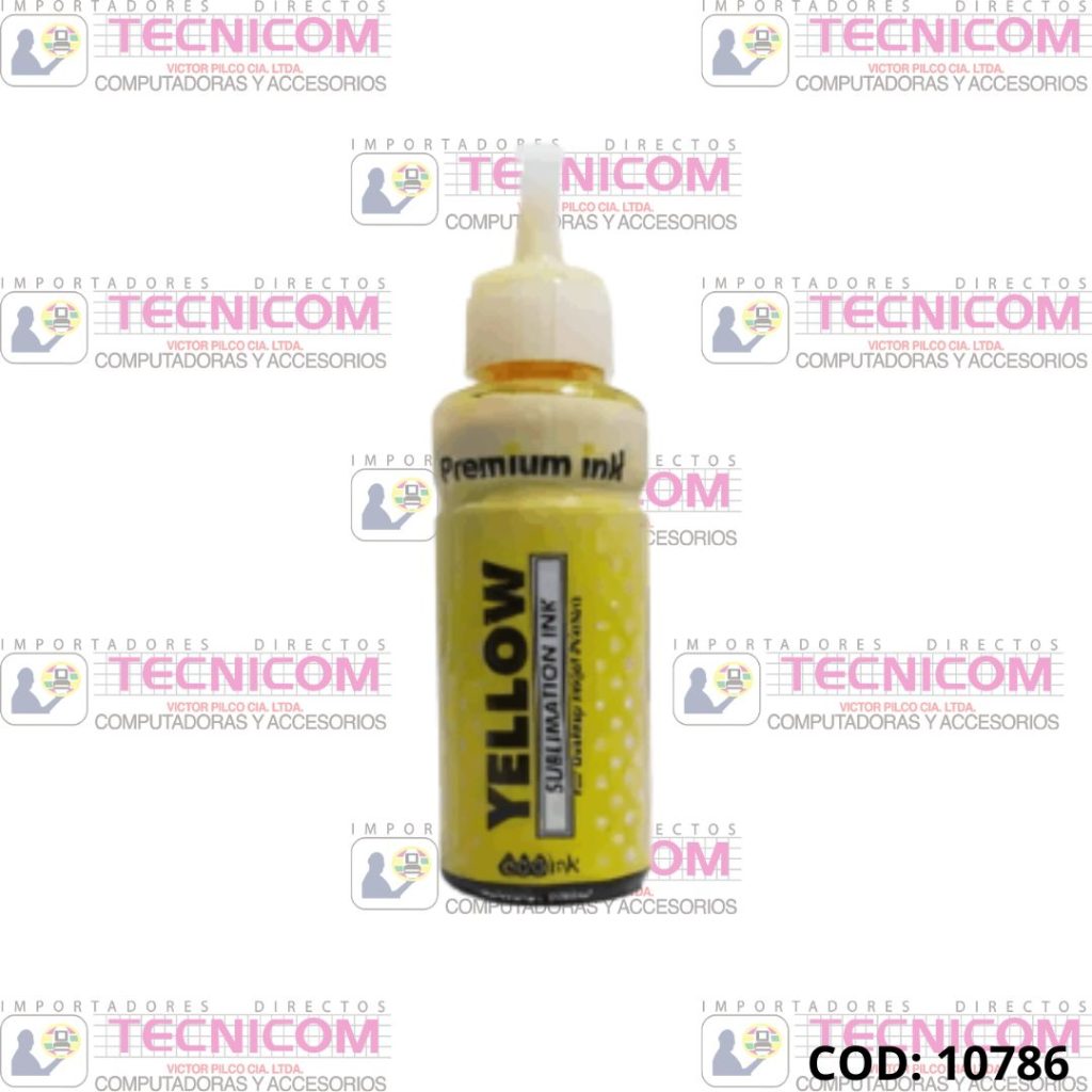 TINTA HP/CANON YELLOW BOTELLA 135ML