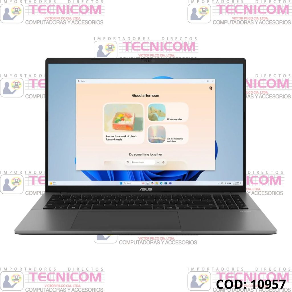 LAPTOP ASUS M3607 RYZEN 9-270 IA 16GB 1TB-SSD 16"+MOCHILA+MOUSE