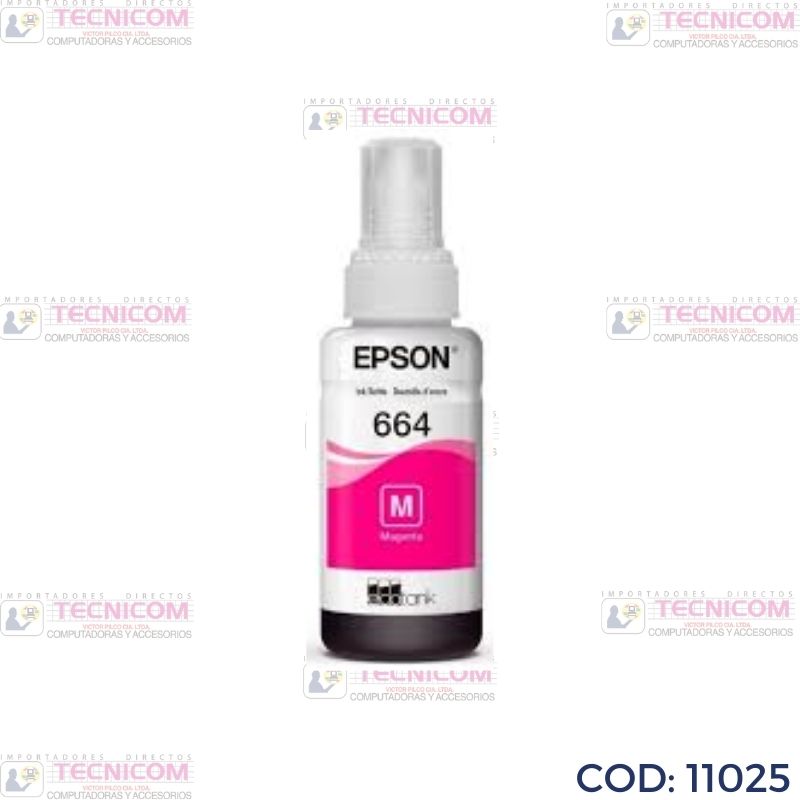 TINTA EPSON MAGENTA BOTELLA ORIGINAL 70ML T664320