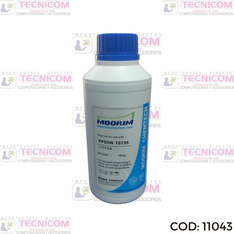 TINTA MOORIM PARA EPSON 1/2 LTR LIGH CYAN