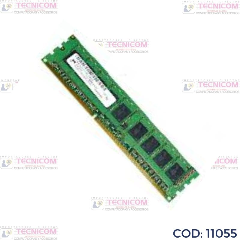 MEMORIA 4GB 2RX8 PC3-10600E-9-10-E0 PARA SERVIDOR