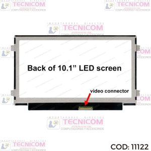 PANTALLA PARA NOTEBOOK 10.1" 1024x600 40pin IZQ/DER
