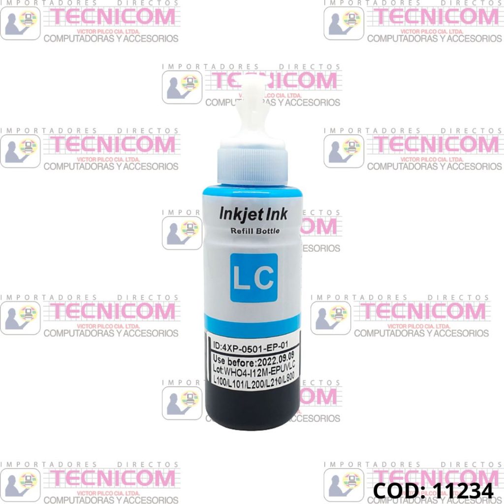 TINTA EPSON LIGHT CYAN BOTELLA 135ML