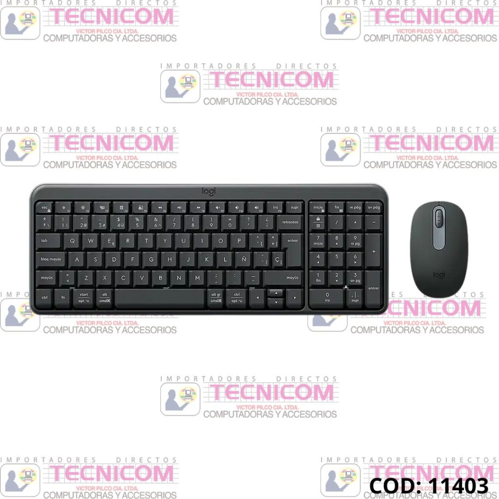 TECLADO+MOUSE LOGITECH MK250 INALAMBRICO + BLUETOOTH