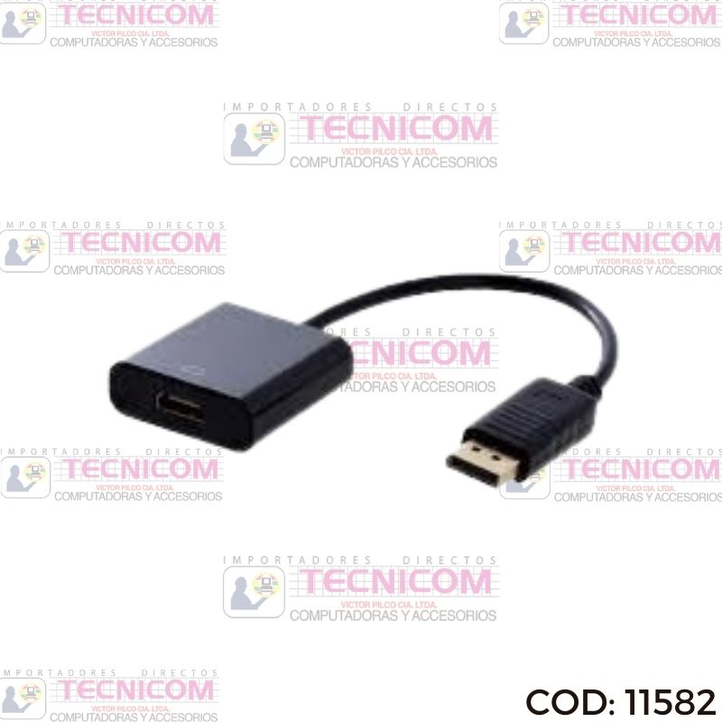 ADAPTADOR DISPLAY PORT A HDMI
