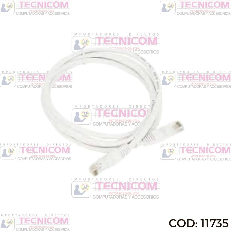 PATCH CORD CAT6 2mtrs