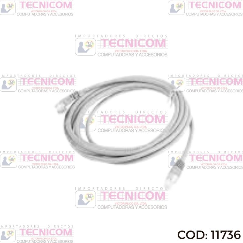 PATCH CORD CAT6 3 mtrs