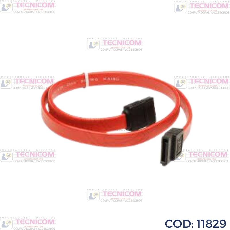CABLE DE DATOS SATA ROJO