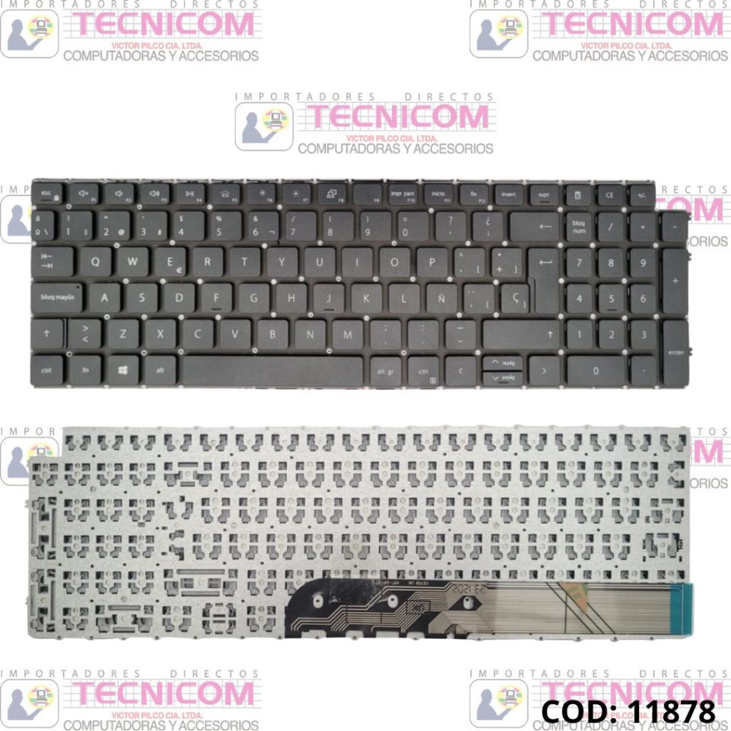 TECLADO DE NOTEBOOK DELL VOSTRO 15-3510 3515 3520 P112F