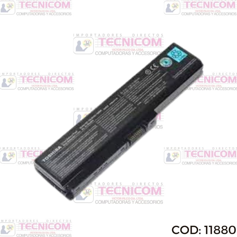 BATERIA PARA NOTEBOOK TOSHIBA PA3536/37U-1BAS