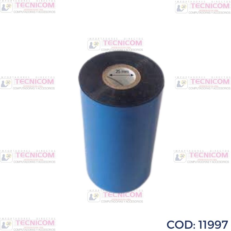 CINTA WAX 4.33"x361FT 110mmX110m TSC