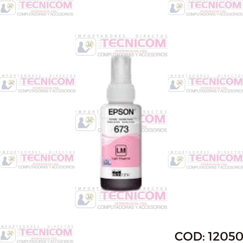 TINTA EPSON LIGHT MAGENTA ORIGINAL T673620 L800
