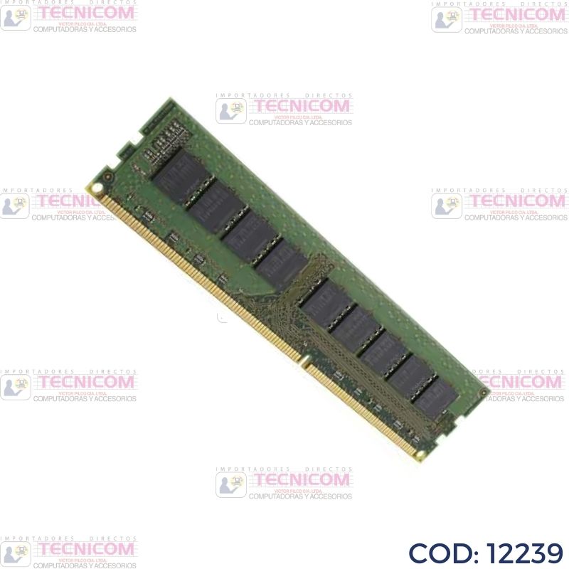 MEMORIA HP 2GB 1RX8 PC3-12800E-11 PN:669320-B21 ML310/10