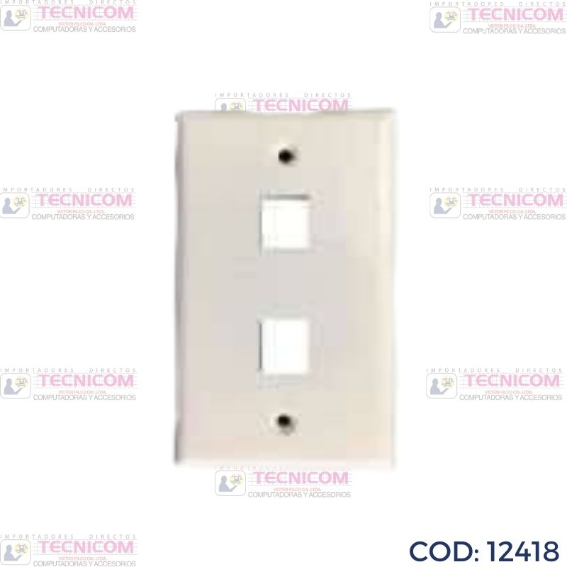 FACE PLATE 2P