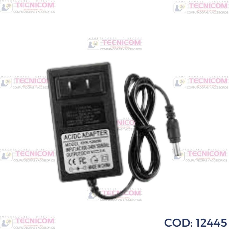 ADAPTADOR DE MONITOR LG 12V 2A (6.5x4.4)