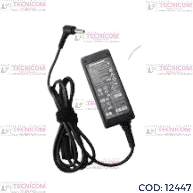 ADAPTADOR DE NOTEBOOK MINI LENOVO 20V 2A 40W (5.5x2.5)
