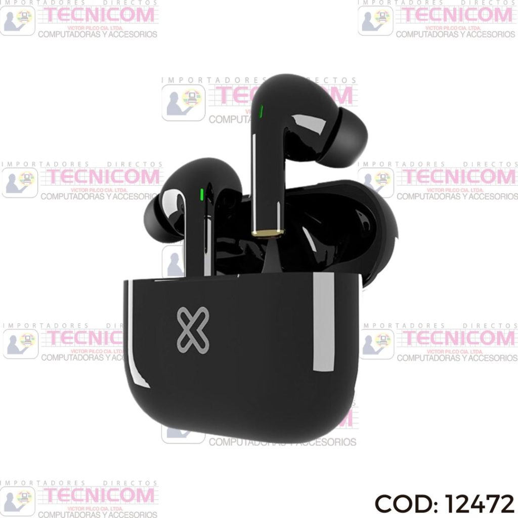 AUDIFONO TWS KLIP XTREME KTE-500 TOUCH 108Hrs IPX7