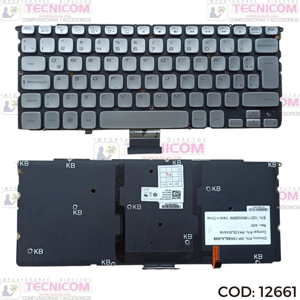 TECLADO DE NOTEBOOK DELL XPS 14Z L412Z