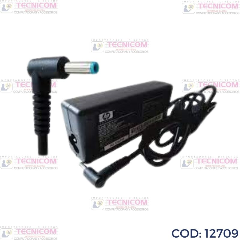 ADAPTADOR DE NOTEBOOK HP 19.5V 3.33A (4.5x3.0) PLUG AZUL