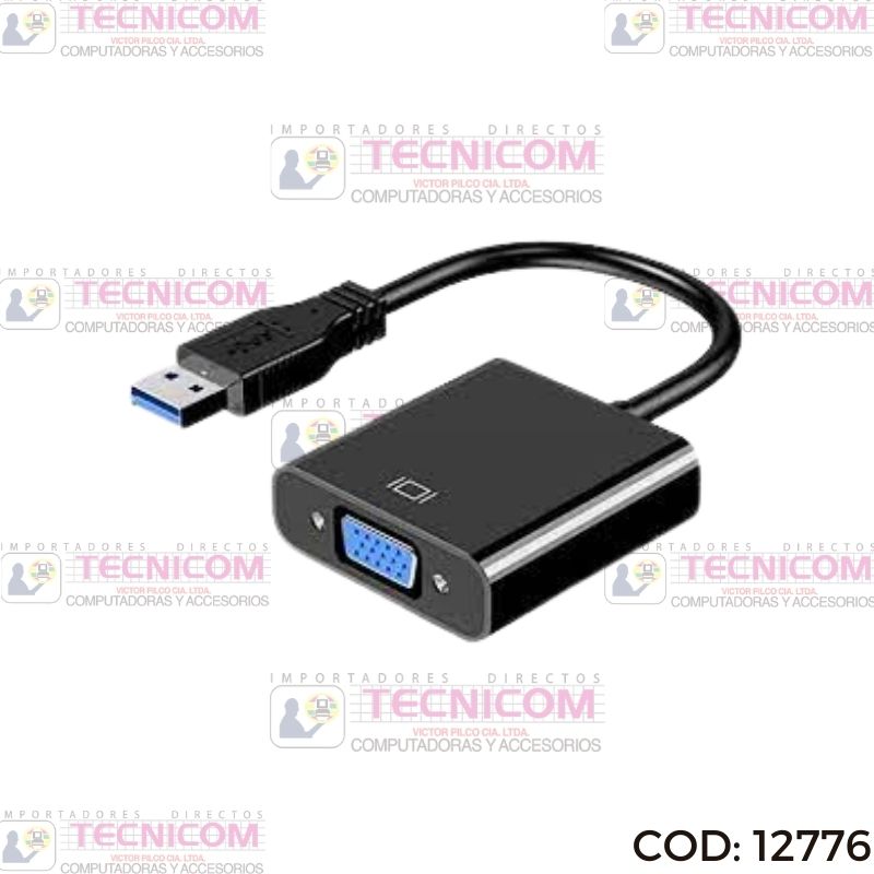 ADAPTADOR USB 3.0 A VGA
