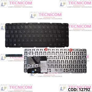 TECLADO DE NOTEBOOK HP 14-E 14-F CON FRAME 2 SOPORTES