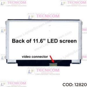 PANTALLA PARA NOTEBOOK 11.6" 1336x768 40PIN DER/IZQ