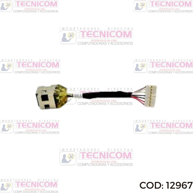 PIN DE CARGA HP DV5-2000 G6-1A G6-1B #640891-001