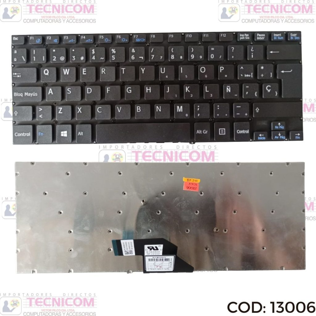 TECLADO DE NOTEBOOK SONY VAIO SVF 14-14E-14211CLB
