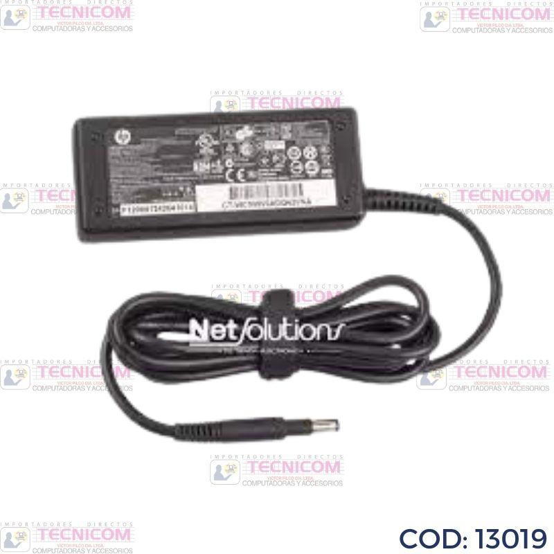 ADAPTADOR DE NOTEBOOK HP 19.5V 3.33A (4.5x3.0) OR