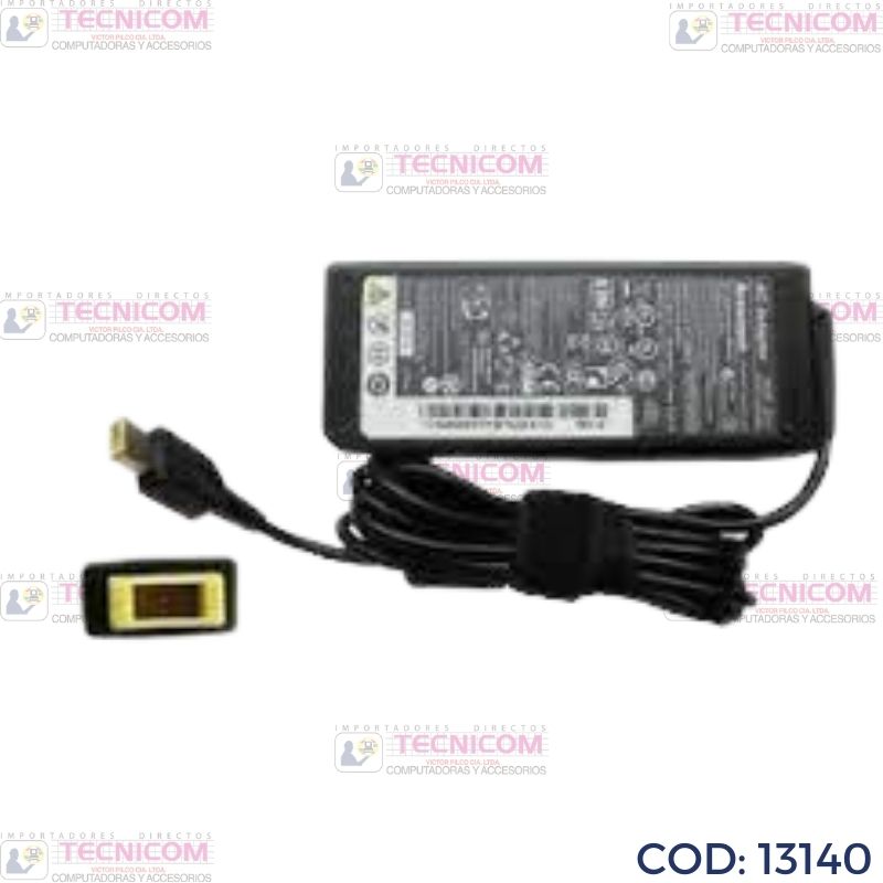 ADAPTADOR DE NOTEBOOK LENOVO 20V 3.25A USB