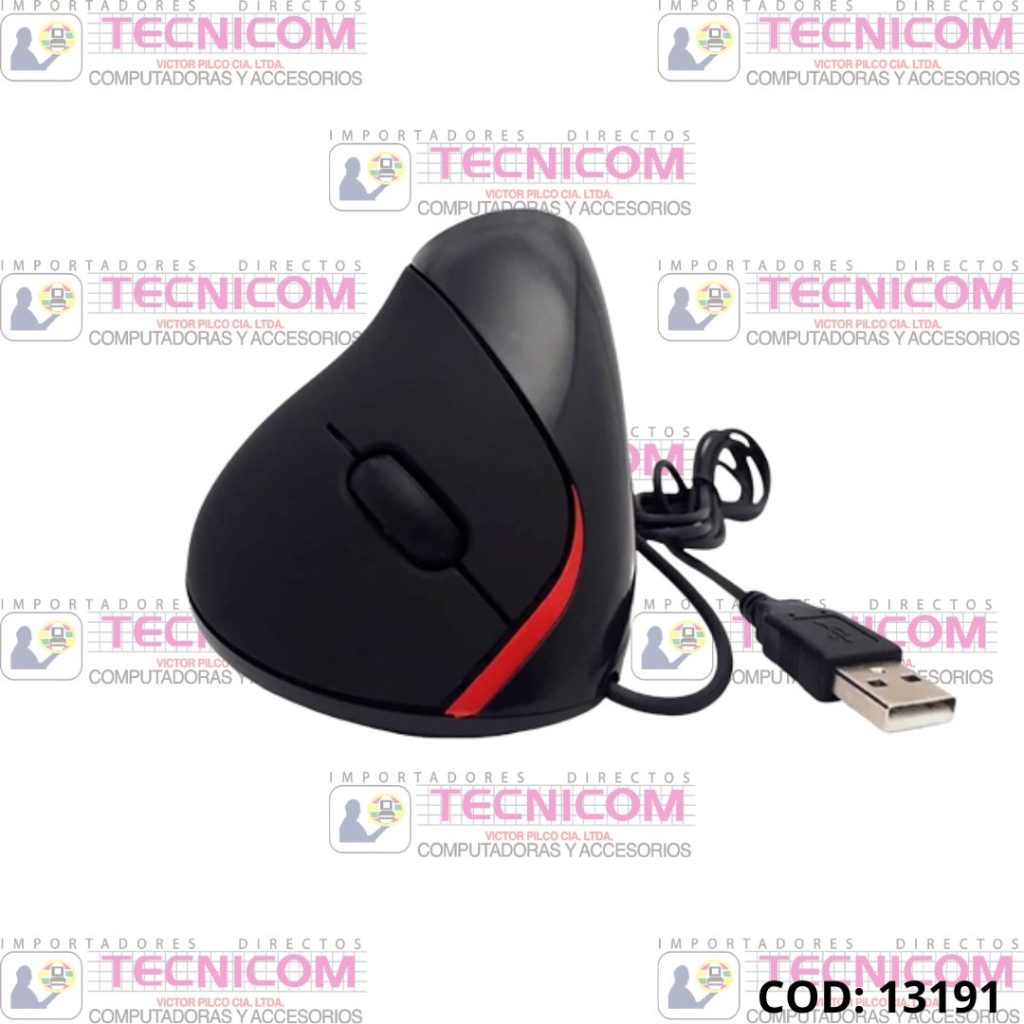 MOUSE ERGONOMICO VERTICAL USB