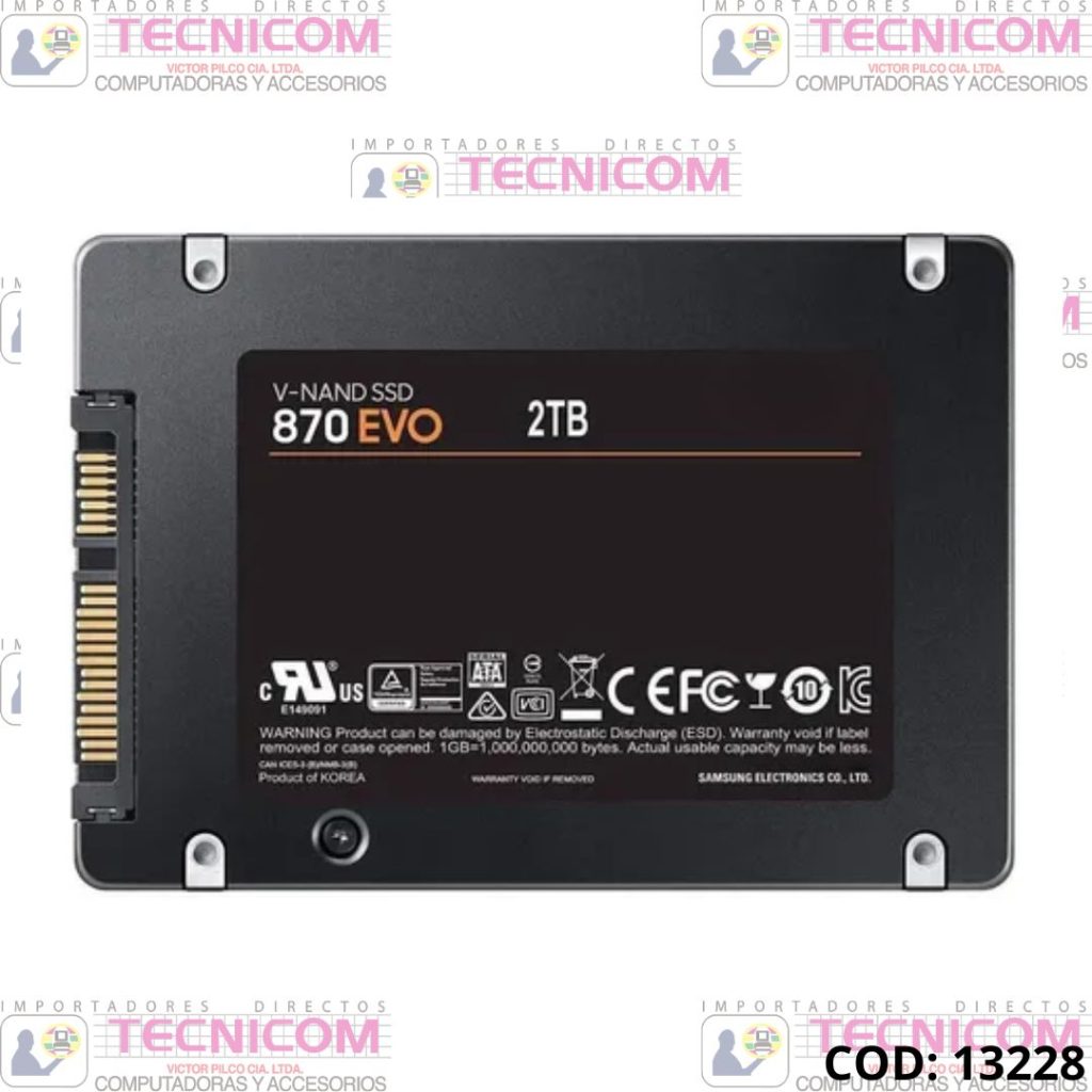 DISCO SOLIDO EVO 2TB 2.5"