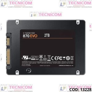 DISCO SOLIDO EVO 2TB 2.5"