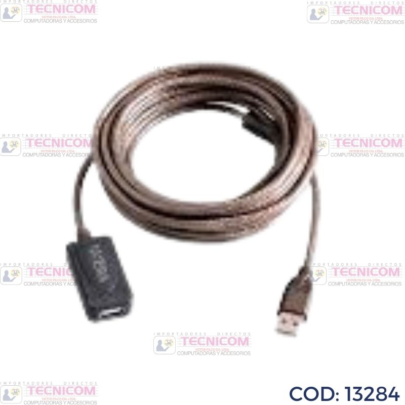 CABLE DE EXTENSION USB 2.0 5 MTS AMPLIFICADA