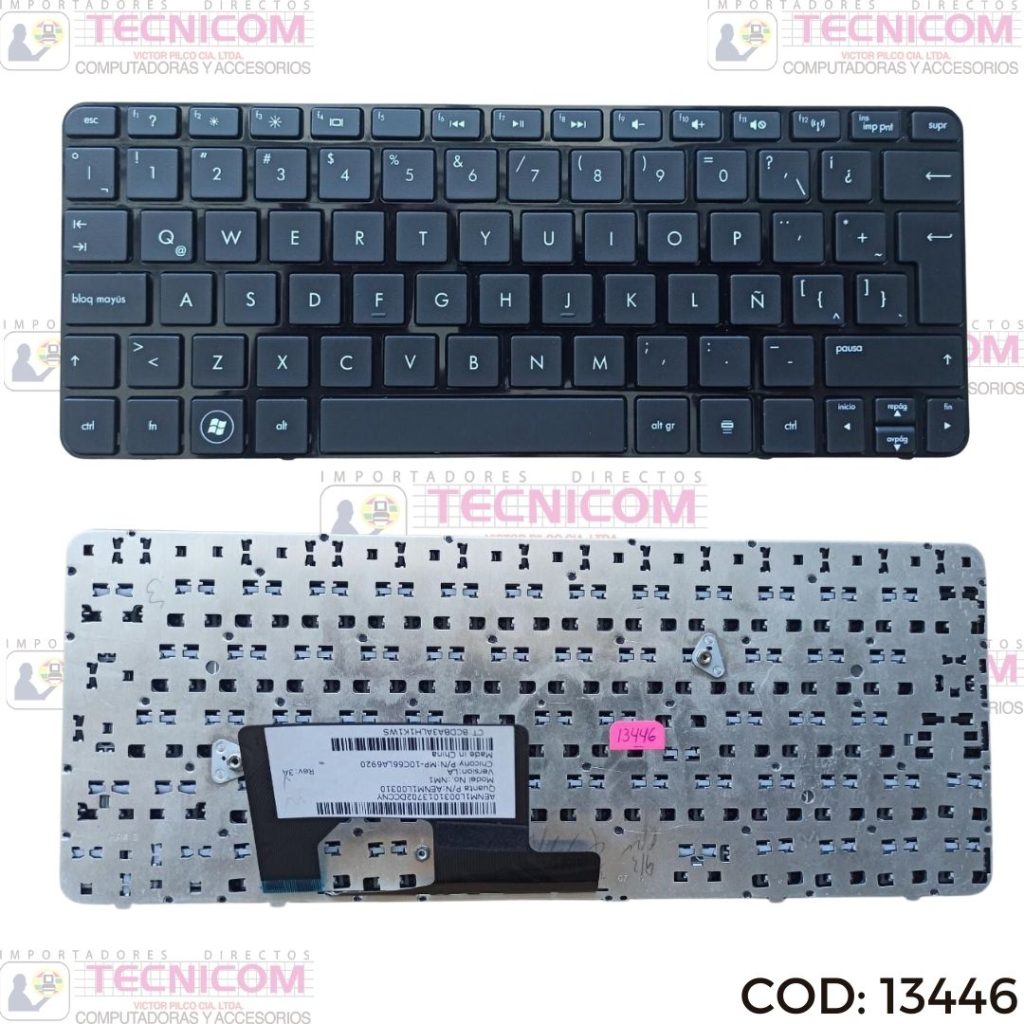 TECLADO DE NOTEBOOK HP MINI 110-3000 210-3000/4000 SERIES