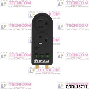 ESTABILIZADOR FORZA FVP-0200C ZION-2K30 1800W 2 TOMAS