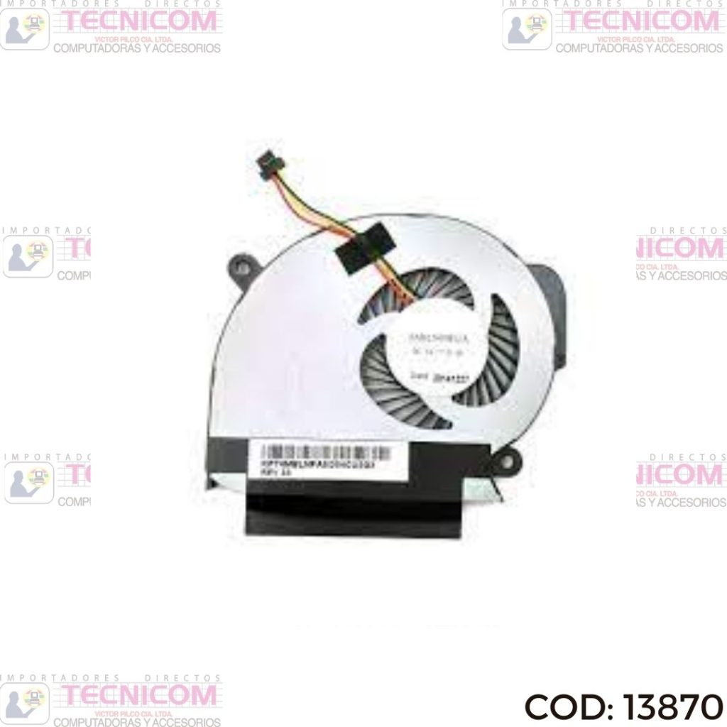 VENTILADOR INTERNO TOSHIBA S55T-B 3PIN IZQUIERDO FABLN01EUA